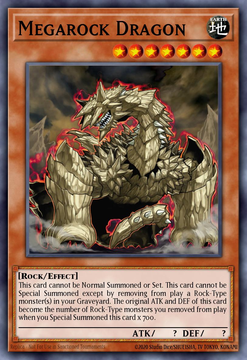 Megarock Dragon SD7-EN012 – Structure Deck: Invincible Fortress