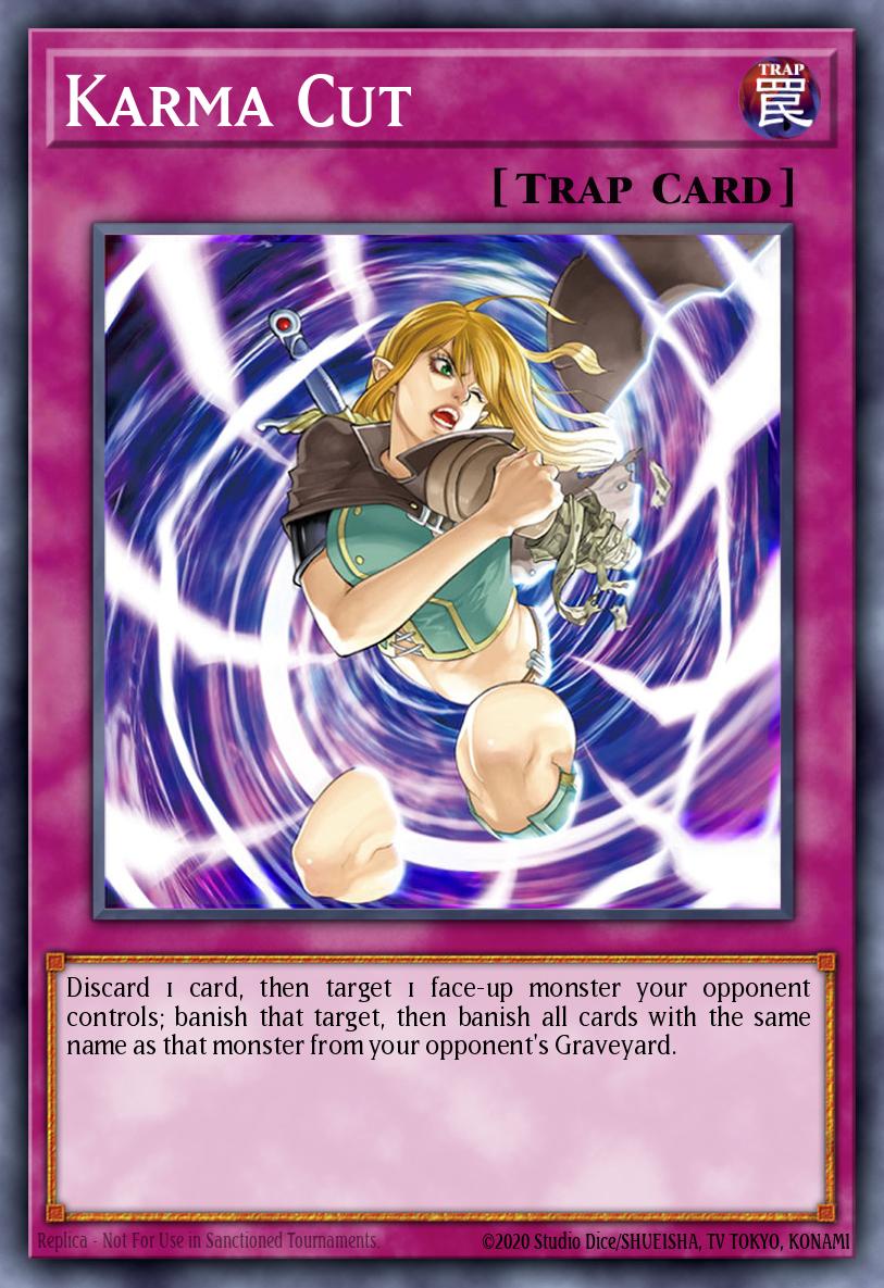 Karma Cut SDDE-EN034 – The Dark Emperor Structure Deck