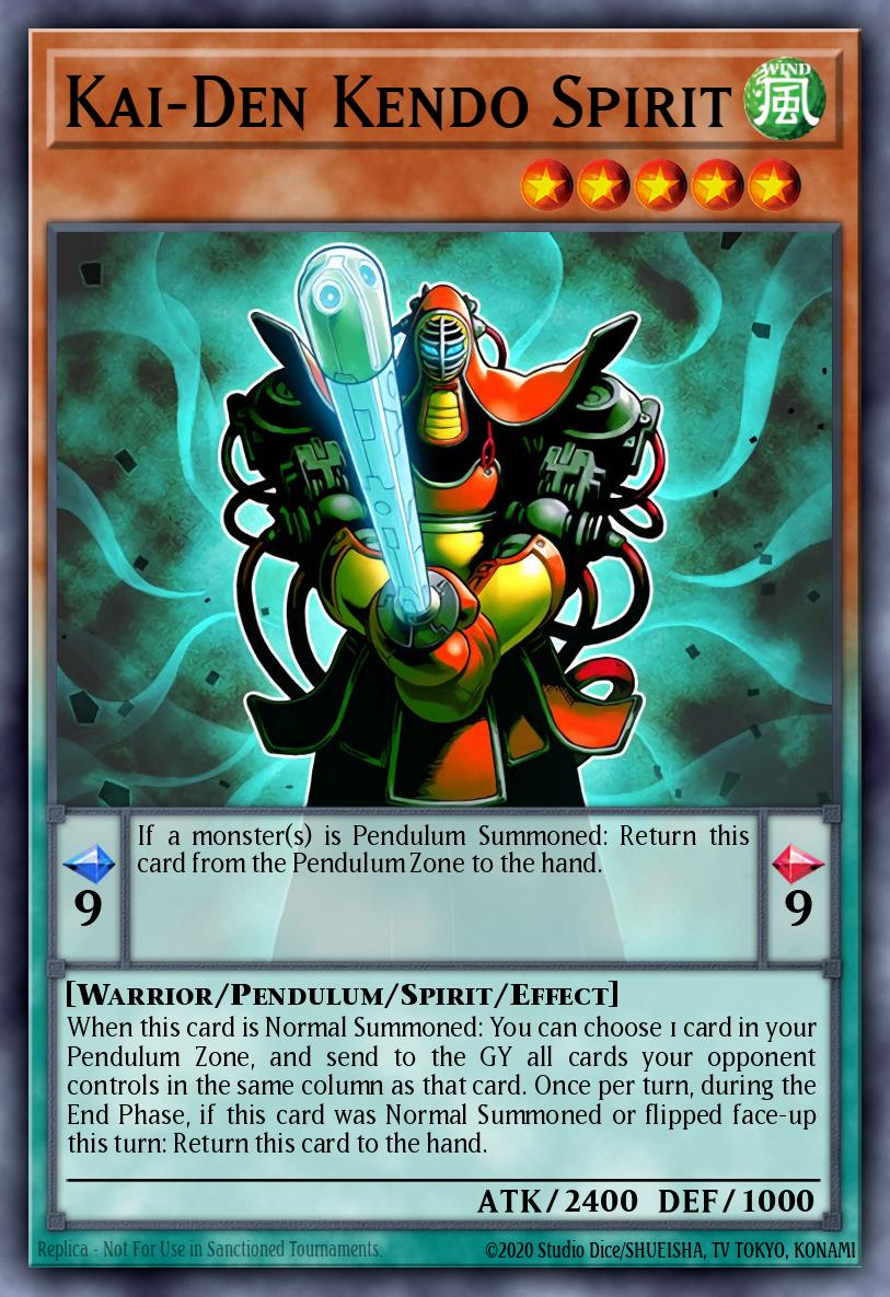 Kai-Den Kendo Spirit FLOD-EN000 – Flames of Destruction