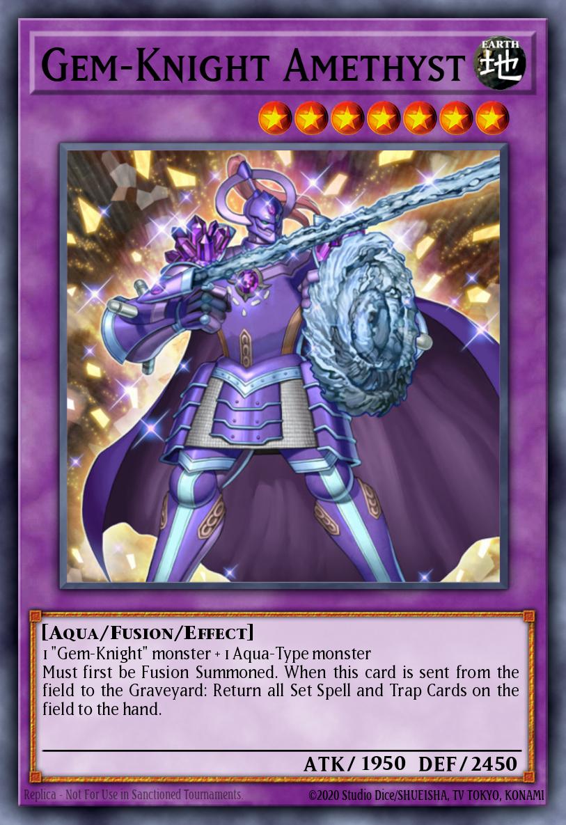 Gem-Knight Amethyst DT06-EN083 – Duel Terminal 6b