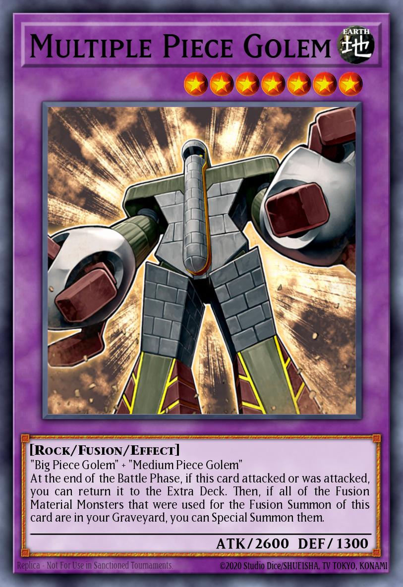 Multiple Piece Golem TDGS-EN038 – The Duelist Genesis