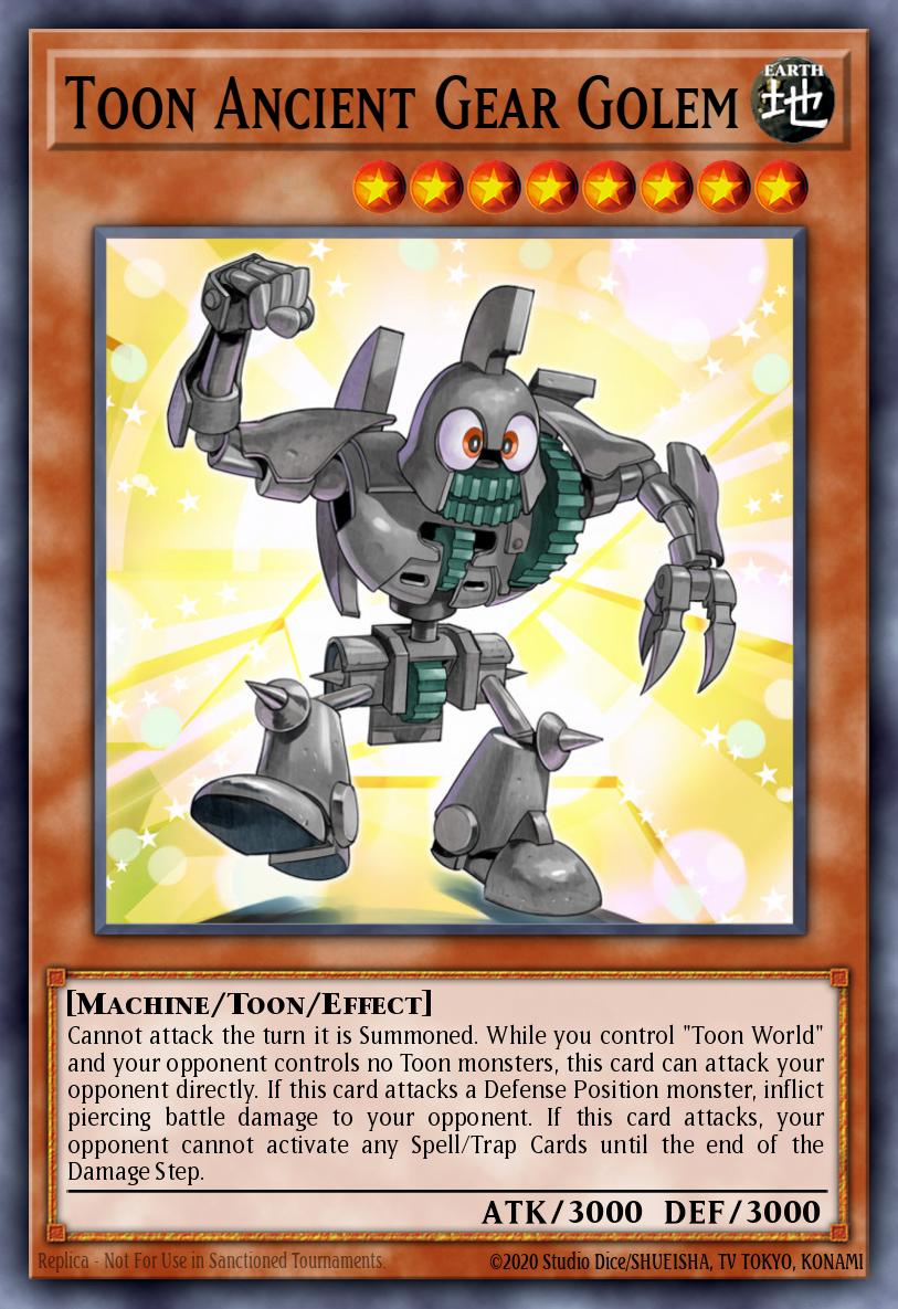 Toon Ancient Gear Golem LDS1-EN063 – Legendary Duelists: Season 1