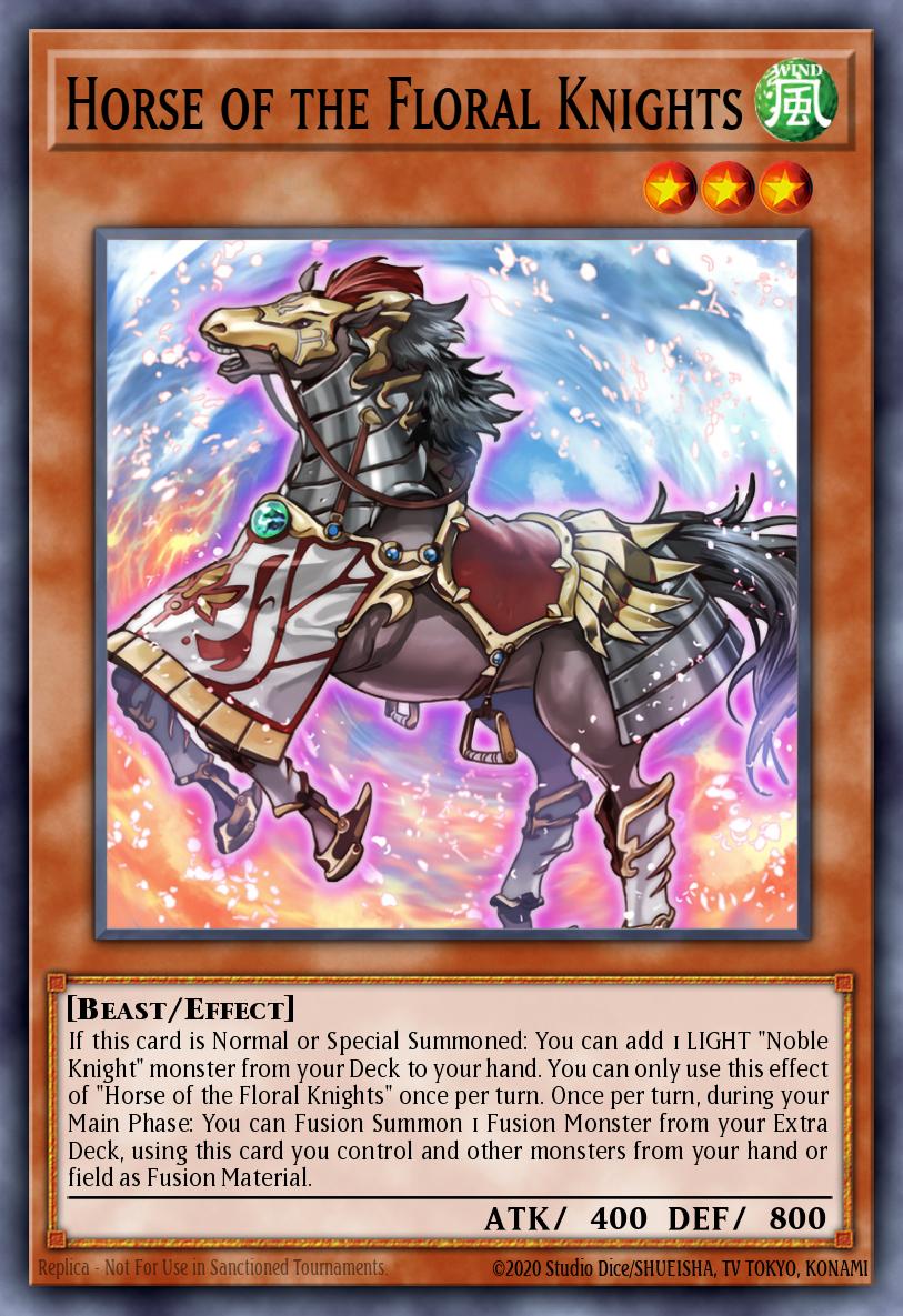 Horse of the Floral Knights BROL-EN018 – Brothers of Legend