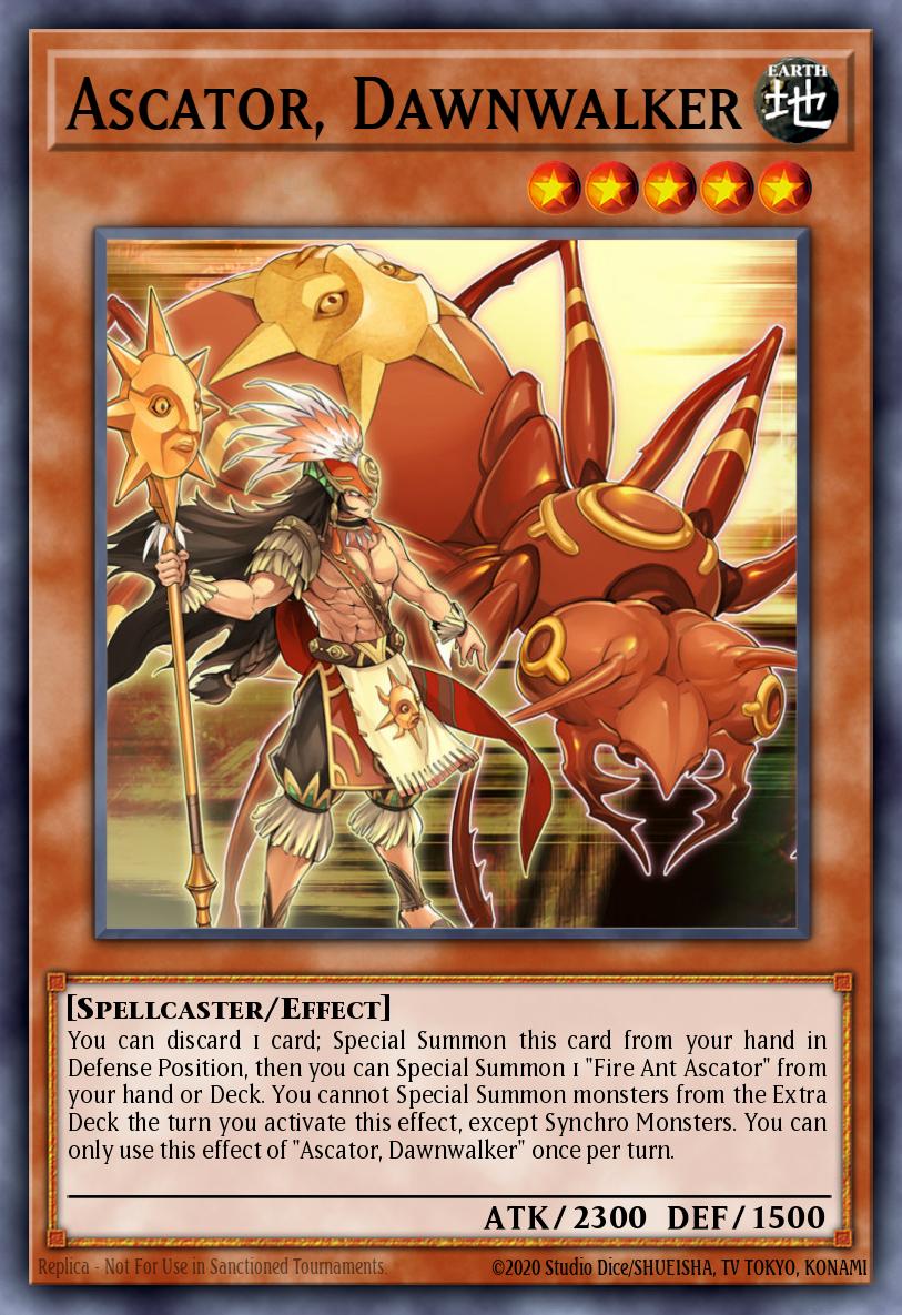 Ascator, Dawnwalker SDCK-EN021 – Structure Deck: The Crimson King