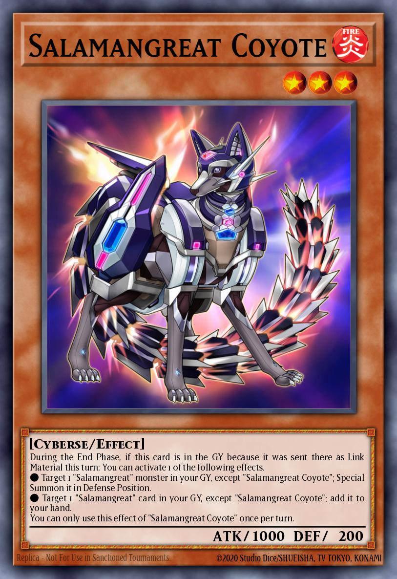 Salamangreat Coyote RIRA-ENSE1 – Rising Rampage Special Edition