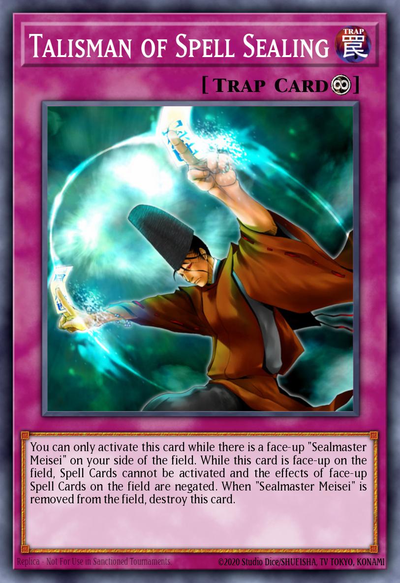 Talisman of Spell Sealing DR2-EN161 – Dark Revelation Volume 2