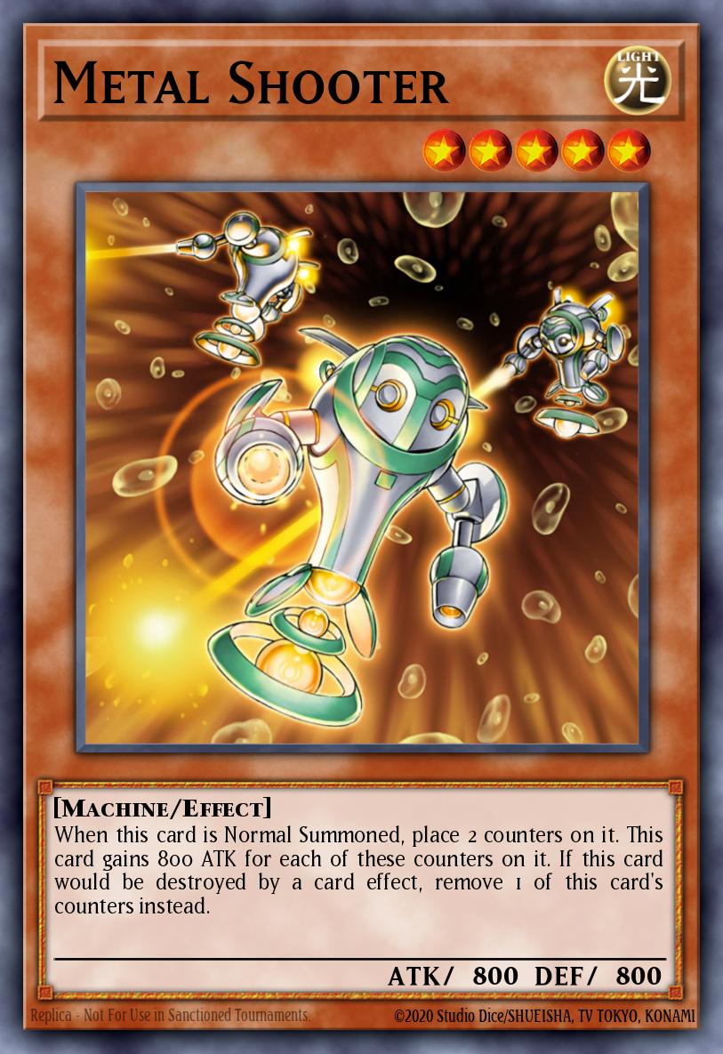 Metal Shooter YDB1-EN002 – Yu-Gi-Oh! GX Card Almanac promotional cards