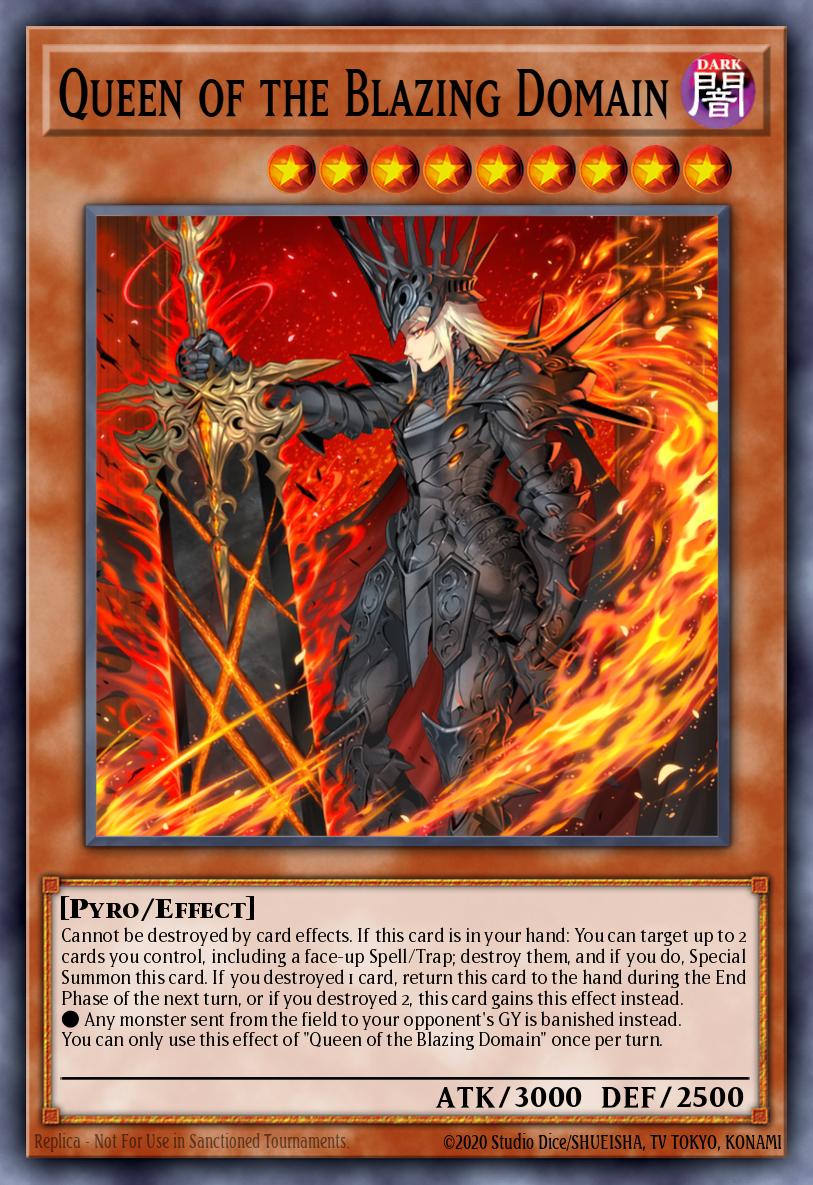 Queen of the Blazing Domain MP25-EN147 – 2025 Mega-Pack Tin