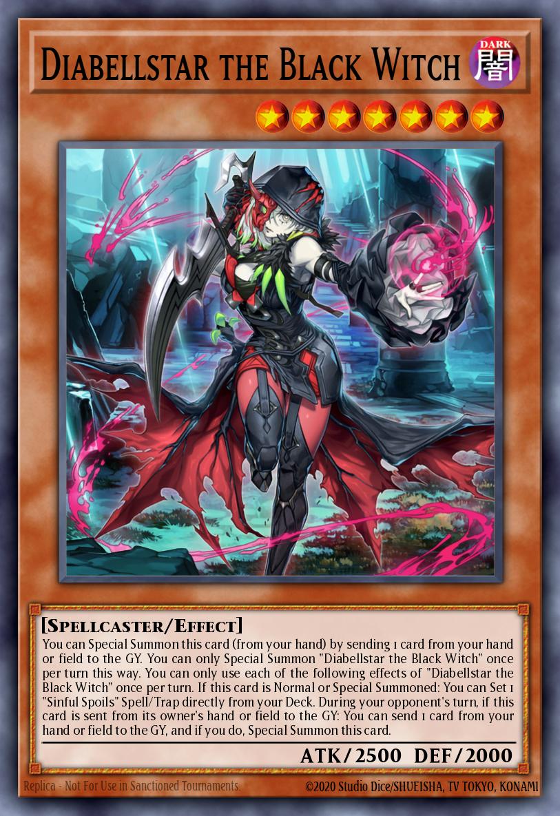 Diabellstar the Black Witch MAMO-EN032 – Magnificent Monsters