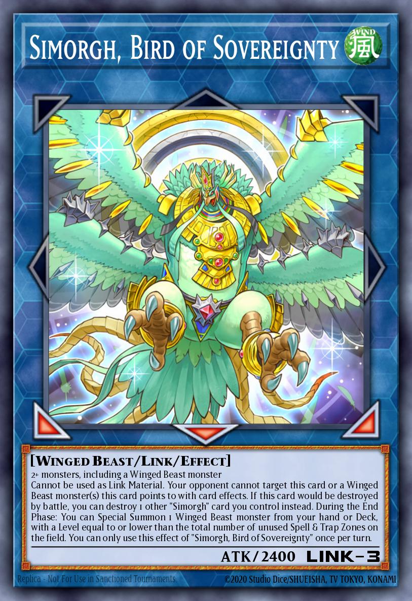 Simorgh, Bird of Sovereignty DUOV-EN012 – Duel Overload