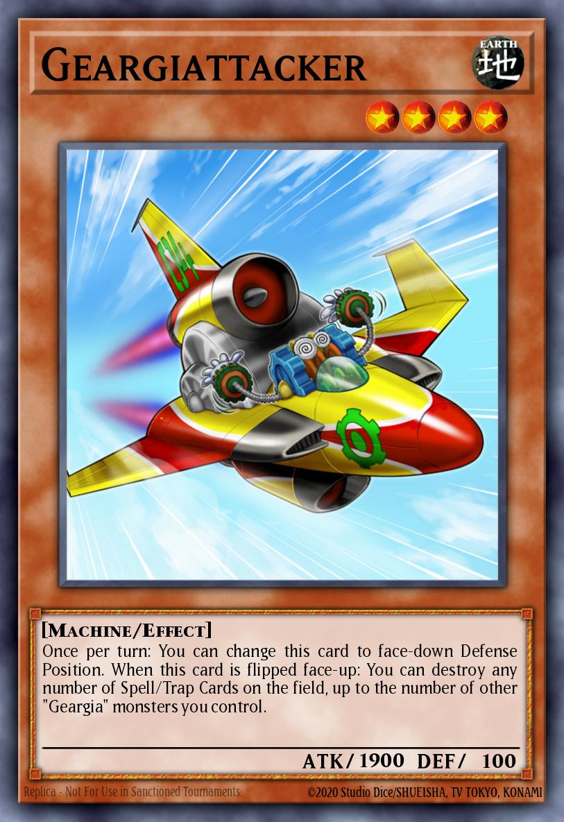 Geargiattacker SDGR-EN002 – Geargia Rampage Structure Deck