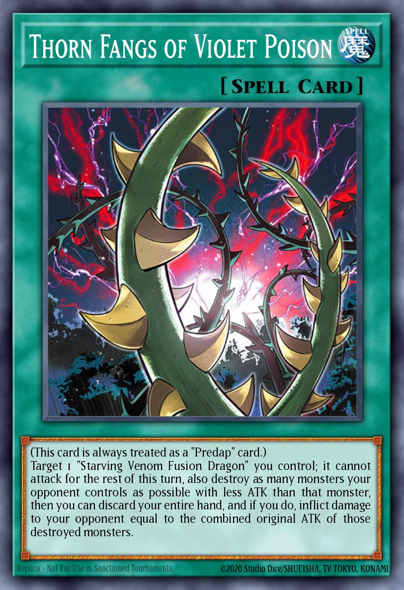 Thorn Fangs of Violet Poison BLGG-EN039 – Battles of Legend: Glorious Gallery