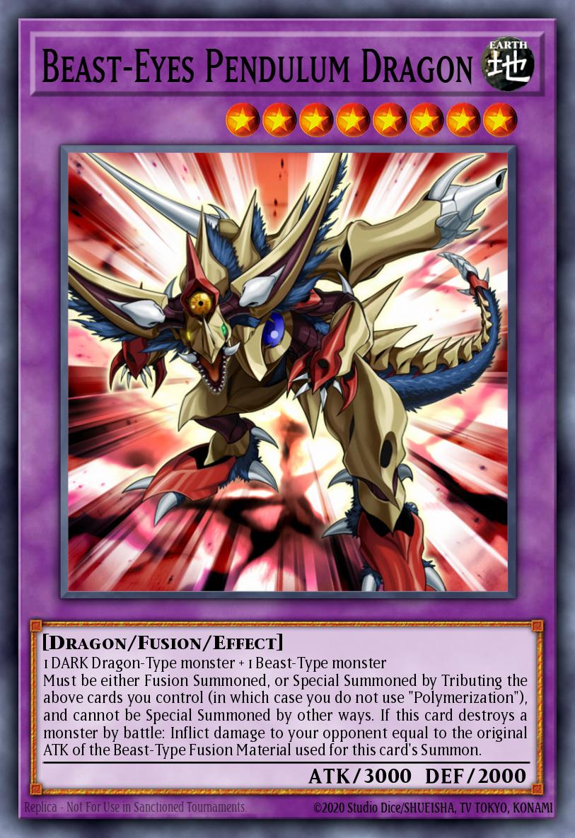 Beast-Eyes Pendulum Dragon JUMP-EN074 – Weekly Shonen Jump October 2015 membership promotional card