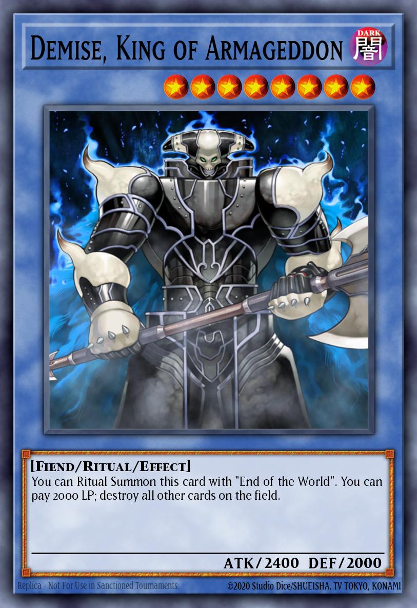 Demise, King of Armageddon MP18-EN232 – 2018 Mega-Tin Mega Pack