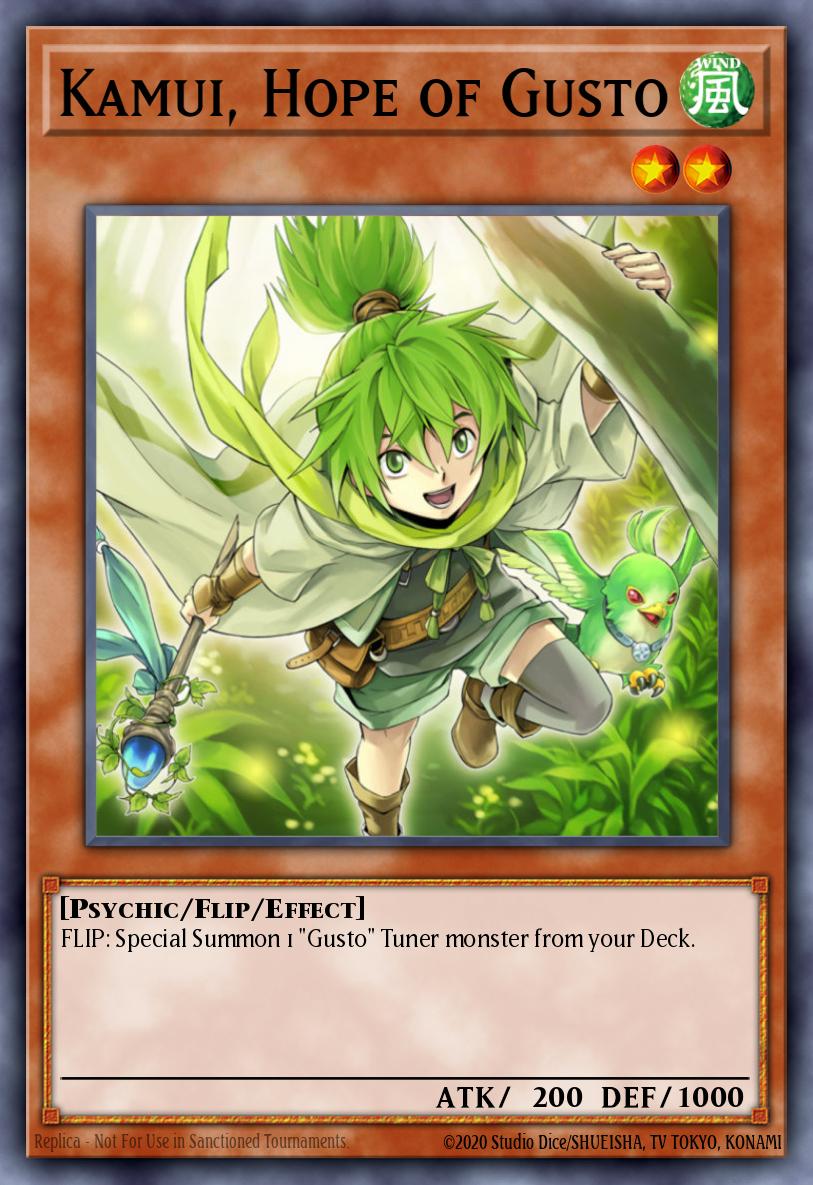 Kamui, Hope of Gusto DT06-EN080 – Duel Terminal 6b