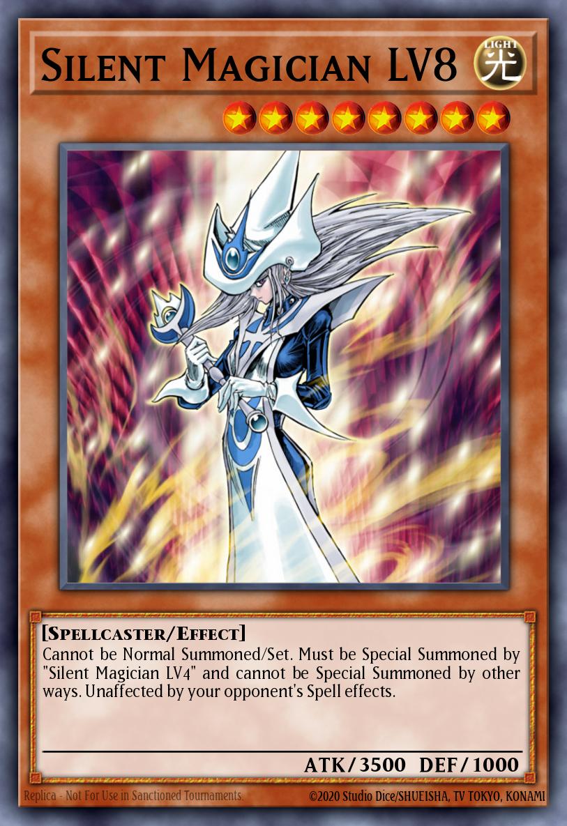 Silent Magician LV8 NTR-EN002 – Yu-Gi-Oh! Nightmare Troubadour promotional cards