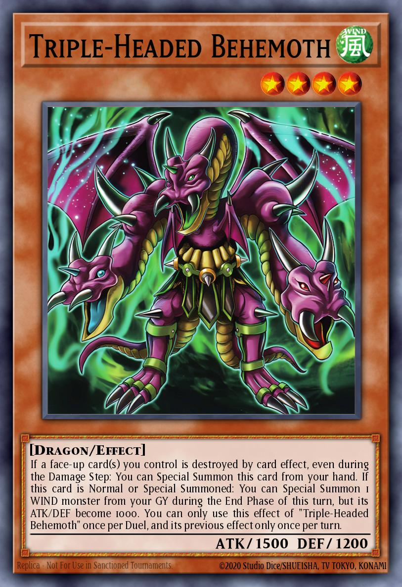 Triple-Headed Behemoth DOOD-EN029 – Doom of Dimensions