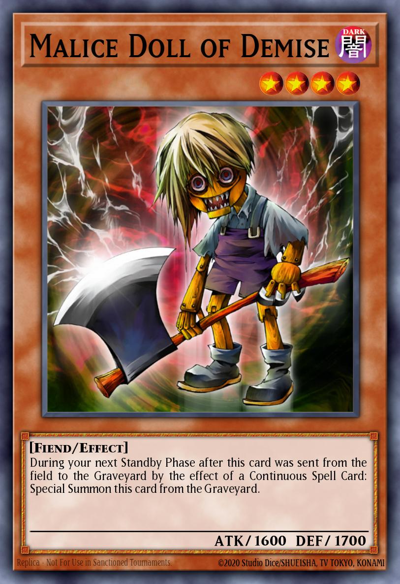Malice Doll of Demise LCYW-EN163 – Legendary Collection 3: Yugi's World Mega Pack