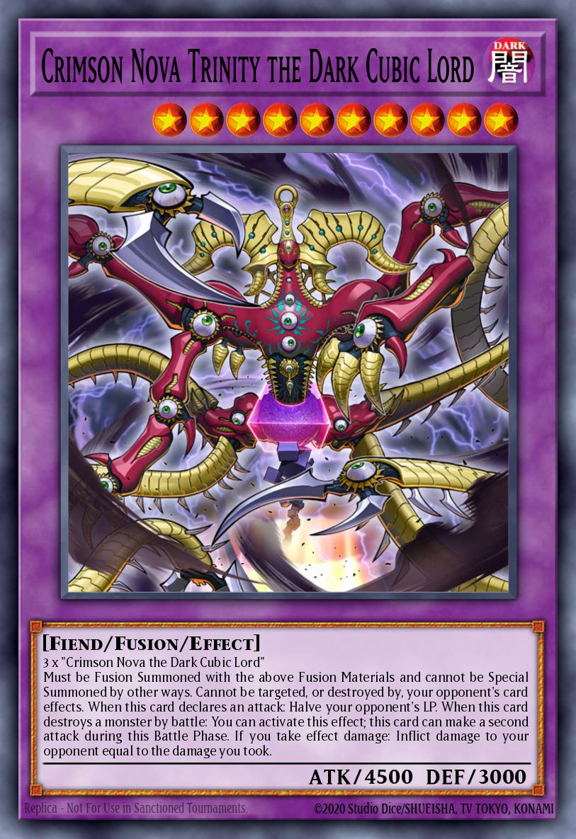 Crimson Nova Trinity the Dark Cubic Lord MVP1-ENG40 – Yu-Gi-Oh! The Dark Side of Dimensions Movie Pack: Gold Edition