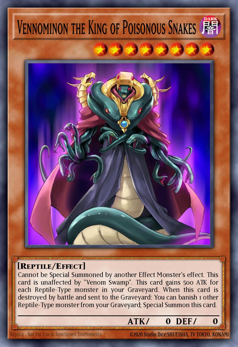 Vennominon the King of Poisonous Snakes LCGX-EN192 – Legendary Collection 2: The Duel Academy Years Mega Pack