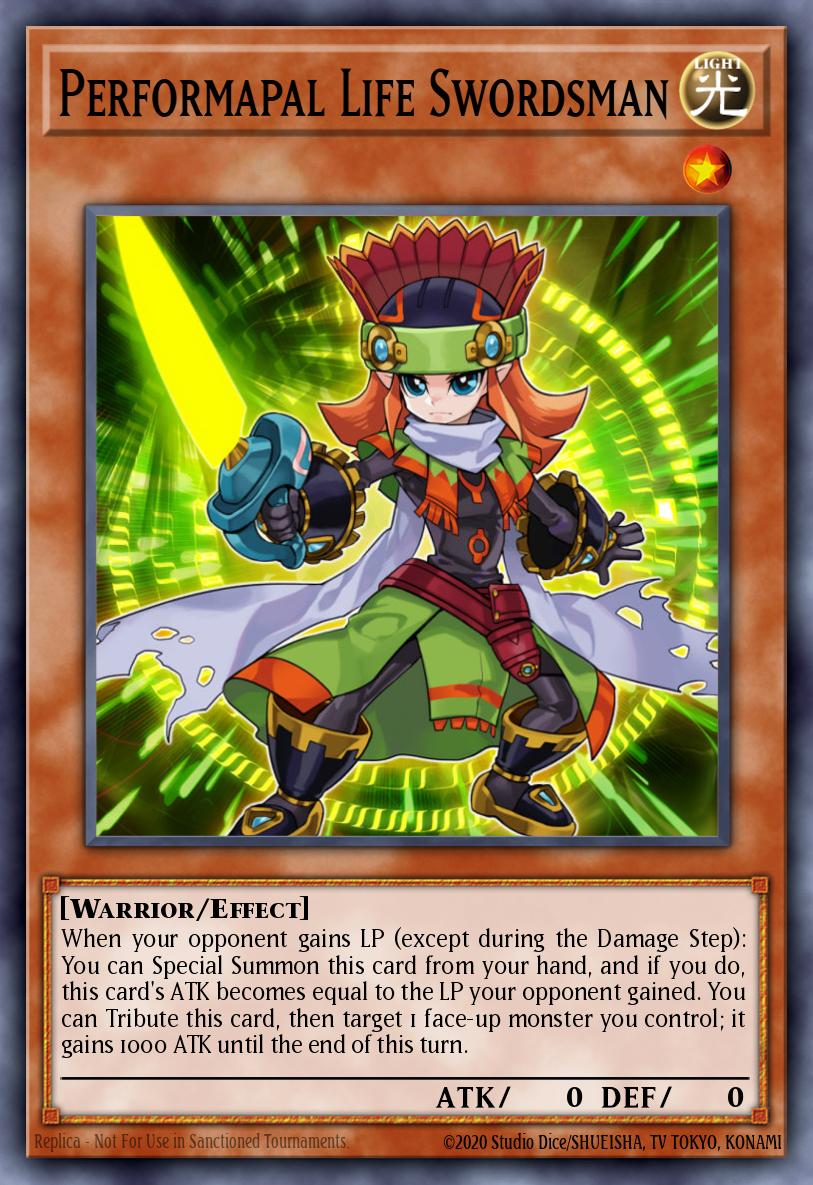 Performapal Life Swordsman TDIL-EN008 – The Dark Illusion