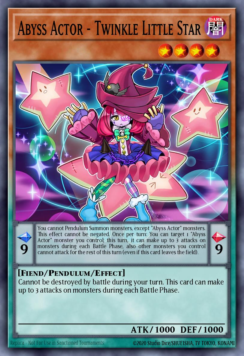 Abyss Actor - Twinkle Little Star ROTD-EN081 – Rise of the Duelist