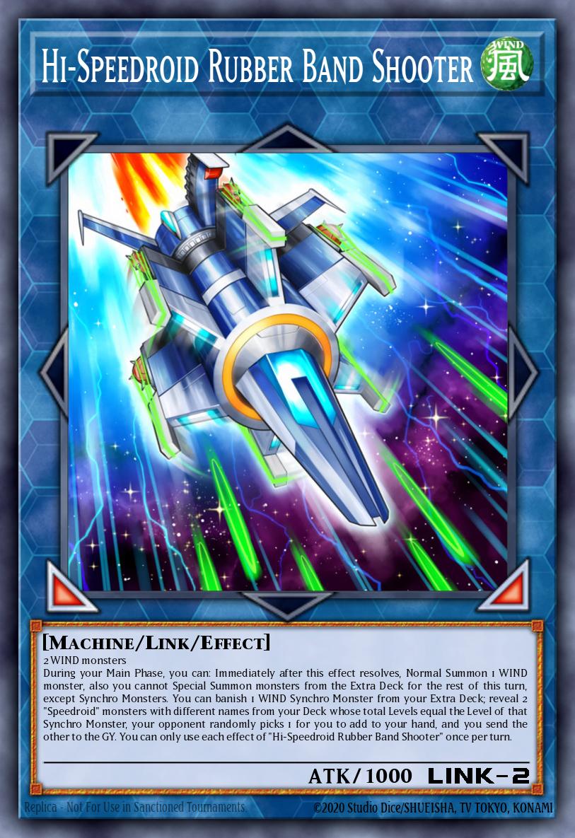 Hi-Speedroid Rubber Band Shooter LAVD-ENS36 – Legendary Arc-V Decks