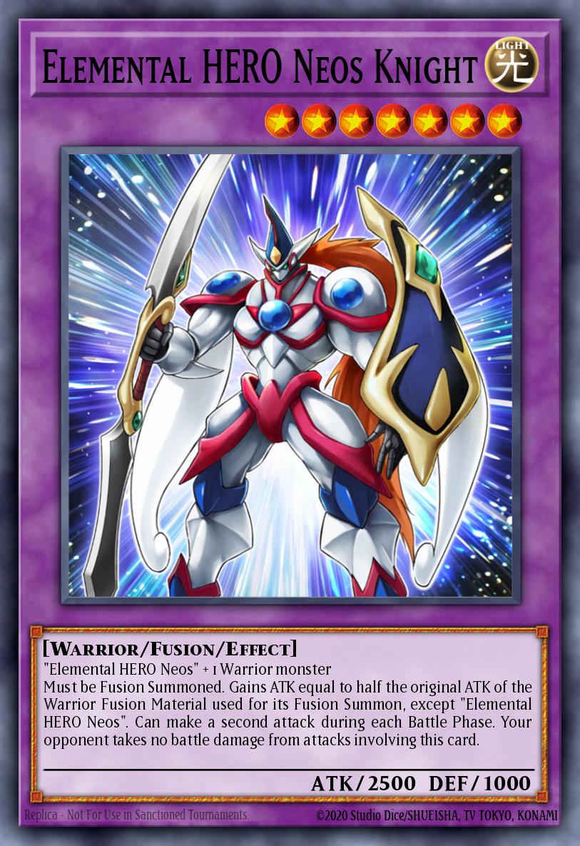 Elemental HERO Neos Knight BLHR-EN064 – Battles of Legend: Hero's Revenge