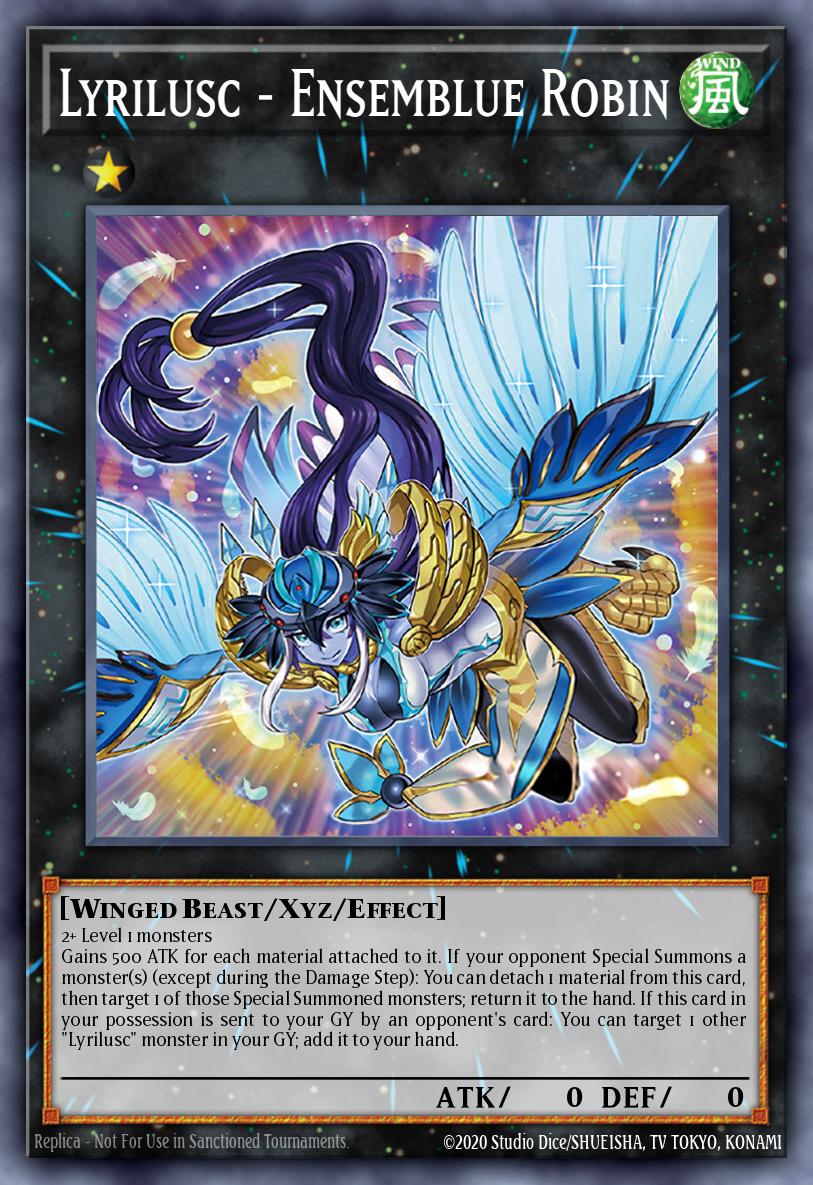 Lyrilusc - Ensemblue Robin LED8-EN037 – Legendary Duelists: Synchro Storm