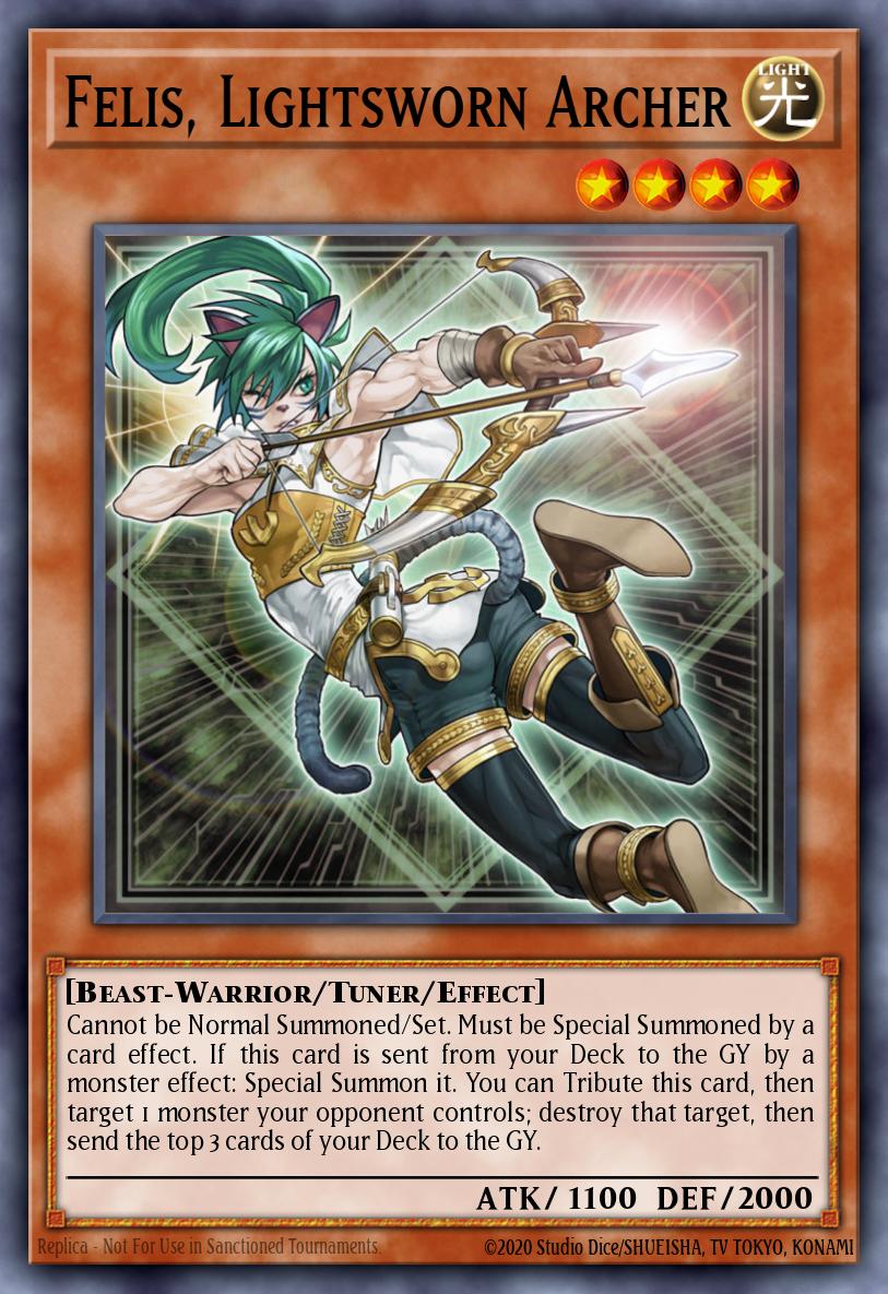 Felis, Lightsworn Archer BLLR-EN043 – Battles of Legend: Light's Revenge