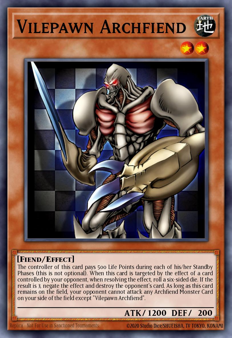 Vilepawn Archfiend DCR-EN067 – Dark Crisis