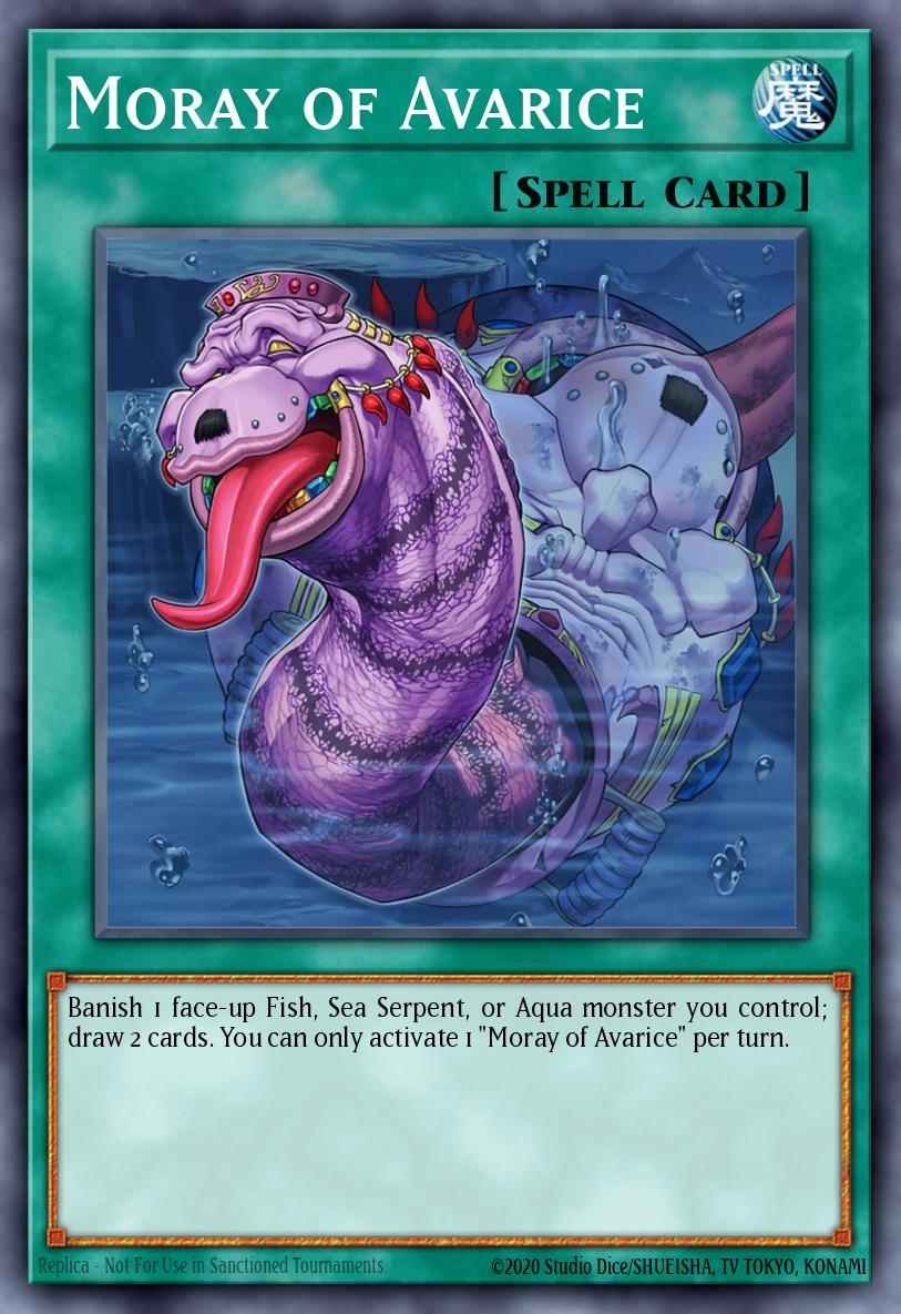 Moray of Avarice POTE-EN084 – Power of the Elements
