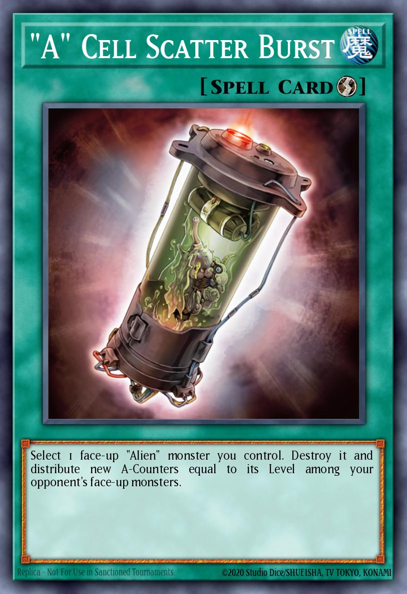 "A" Cell Scatter Burst STON-EN041 – Strike of Neos