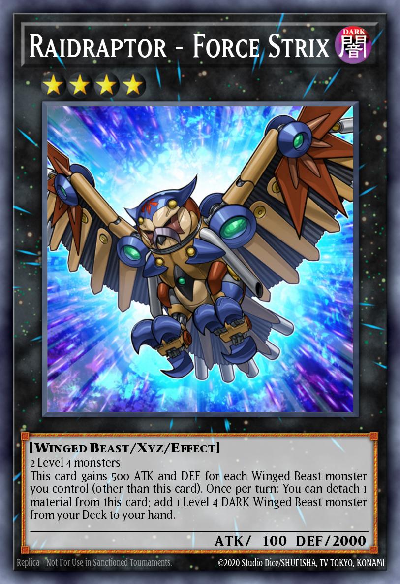Raidraptor - Force Strix BLLR-EN072 – Battles of Legend: Light's Revenge