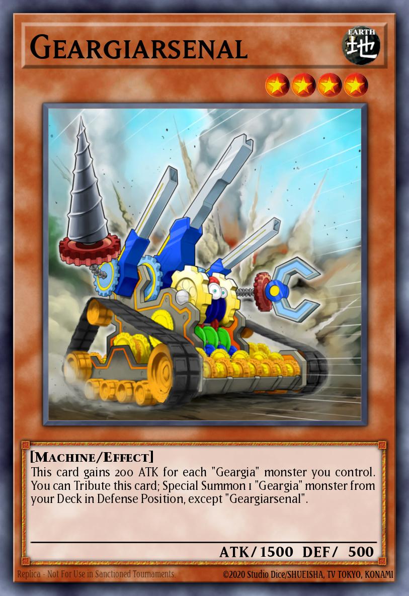 Geargiarsenal SDGR-EN007 – Geargia Rampage Structure Deck