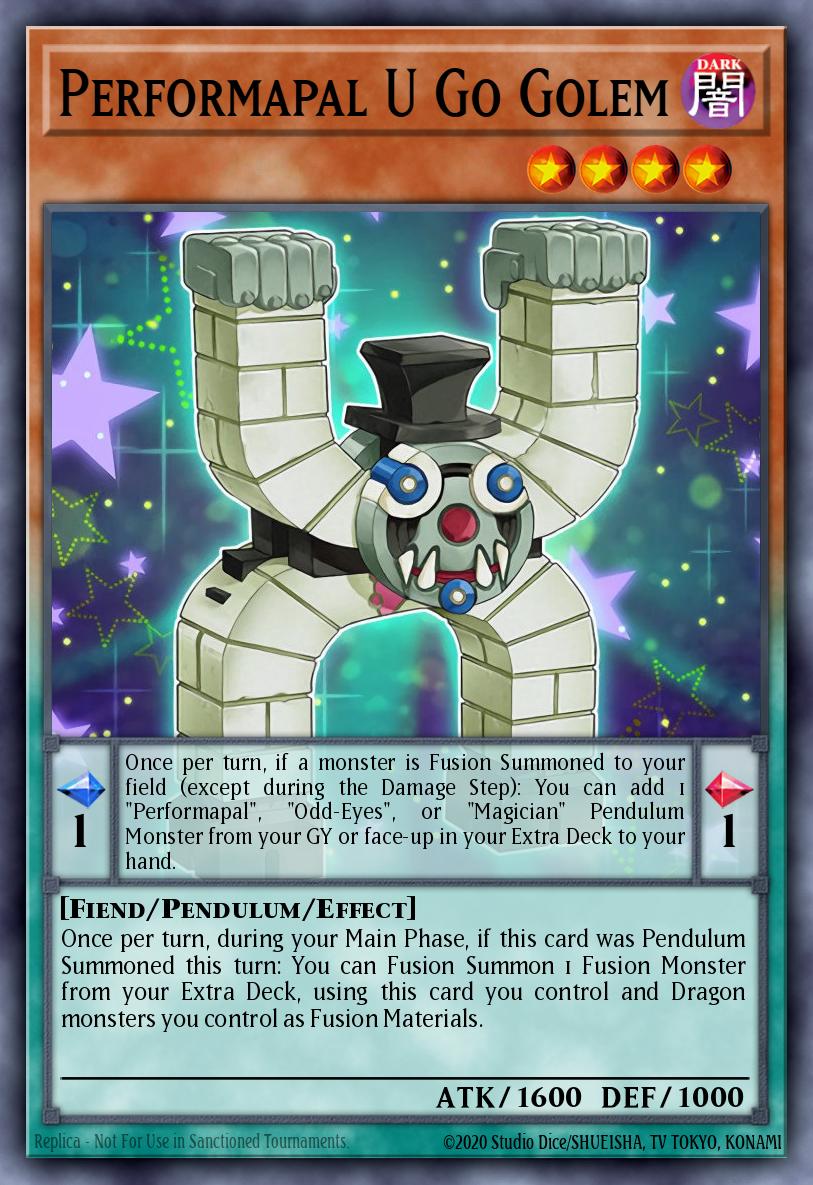 Performapal U Go Golem MACR-EN004 – Maximum Crisis