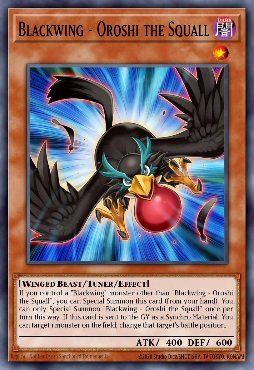 Blackwing - Oroshi the Squall DRLG-EN027 – Dragons of Legend