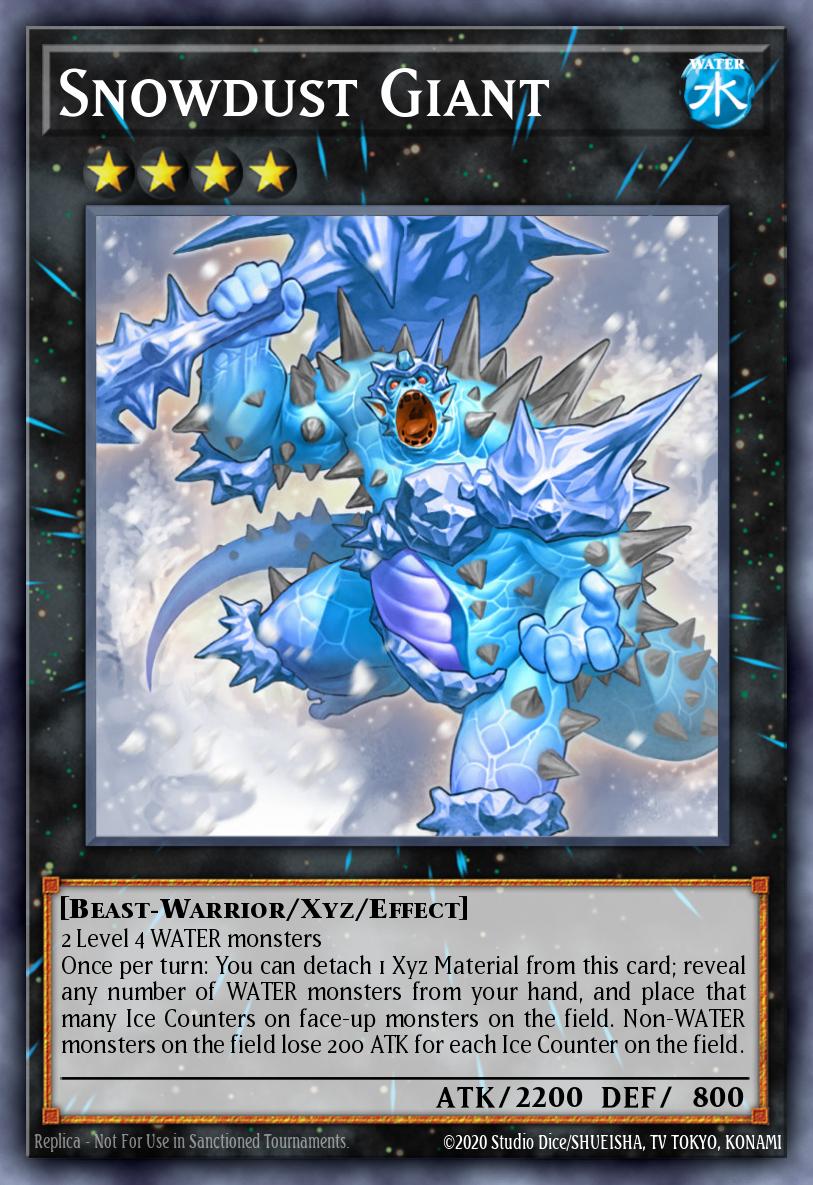 Snowdust Giant ABYR-EN049 – Abyss Rising