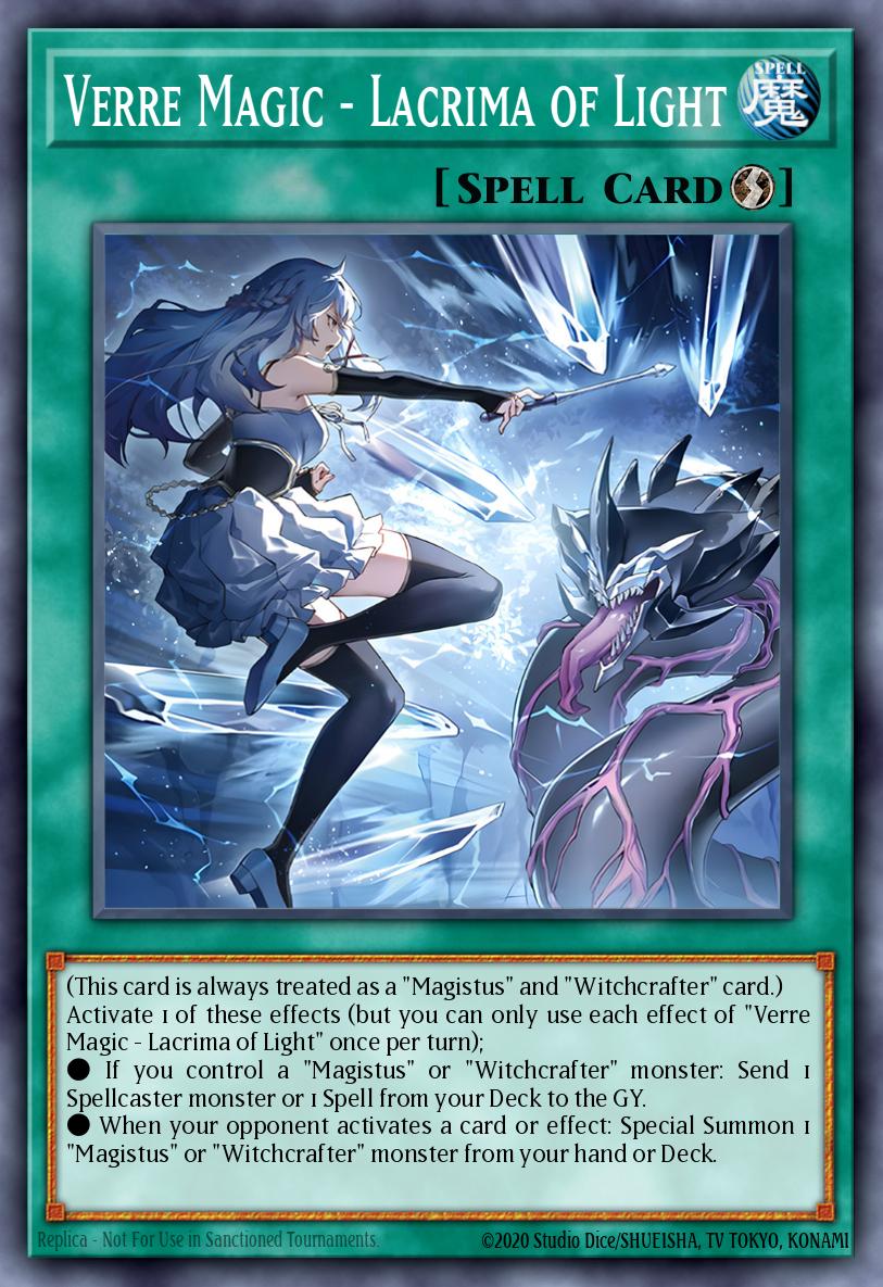 Verre Magic - Lacrima of Light BLMM-EN046 – Battles of Legend: Monster Mayhem