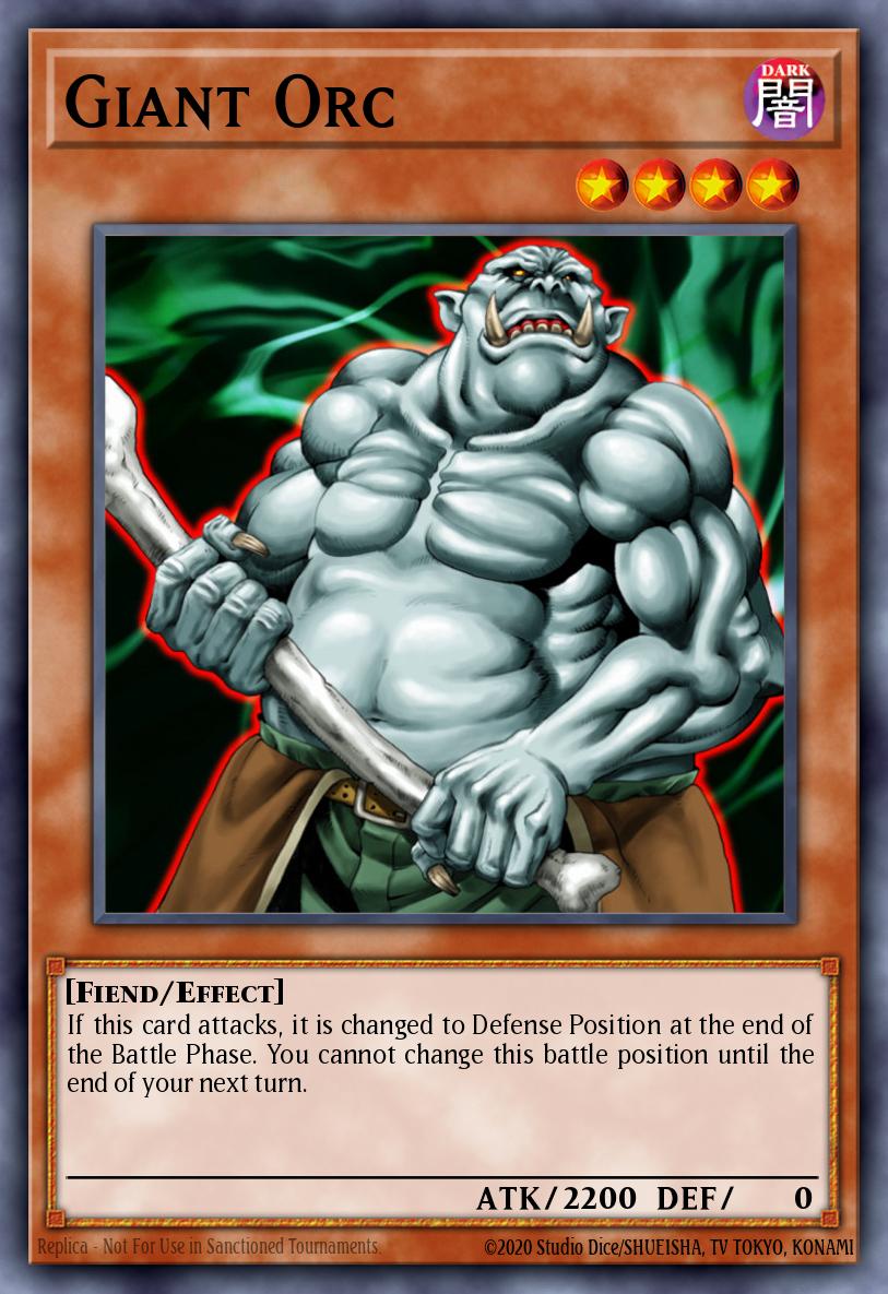 Giant Orc SGX3-ENE09 – Speed Duel GX: Duelists of Shadows