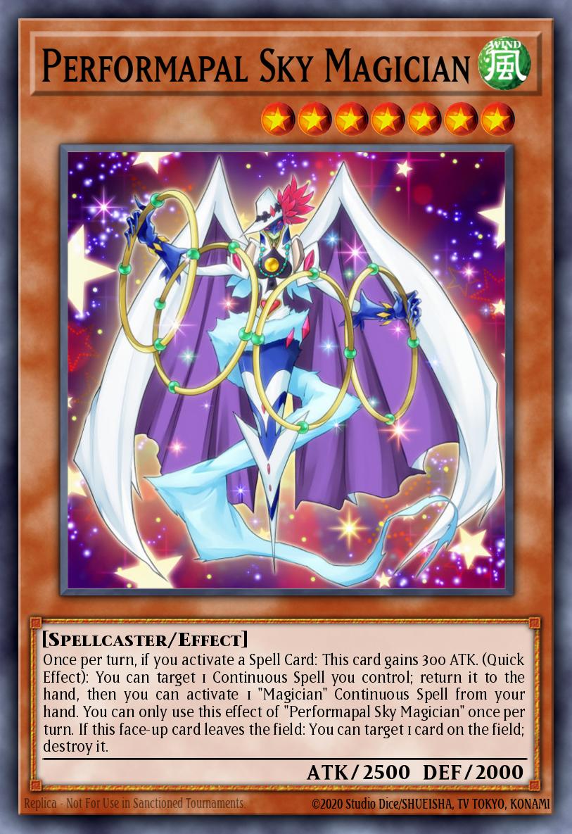 Performapal Sky Magician INCH-EN047 – The Infinity Chasers
