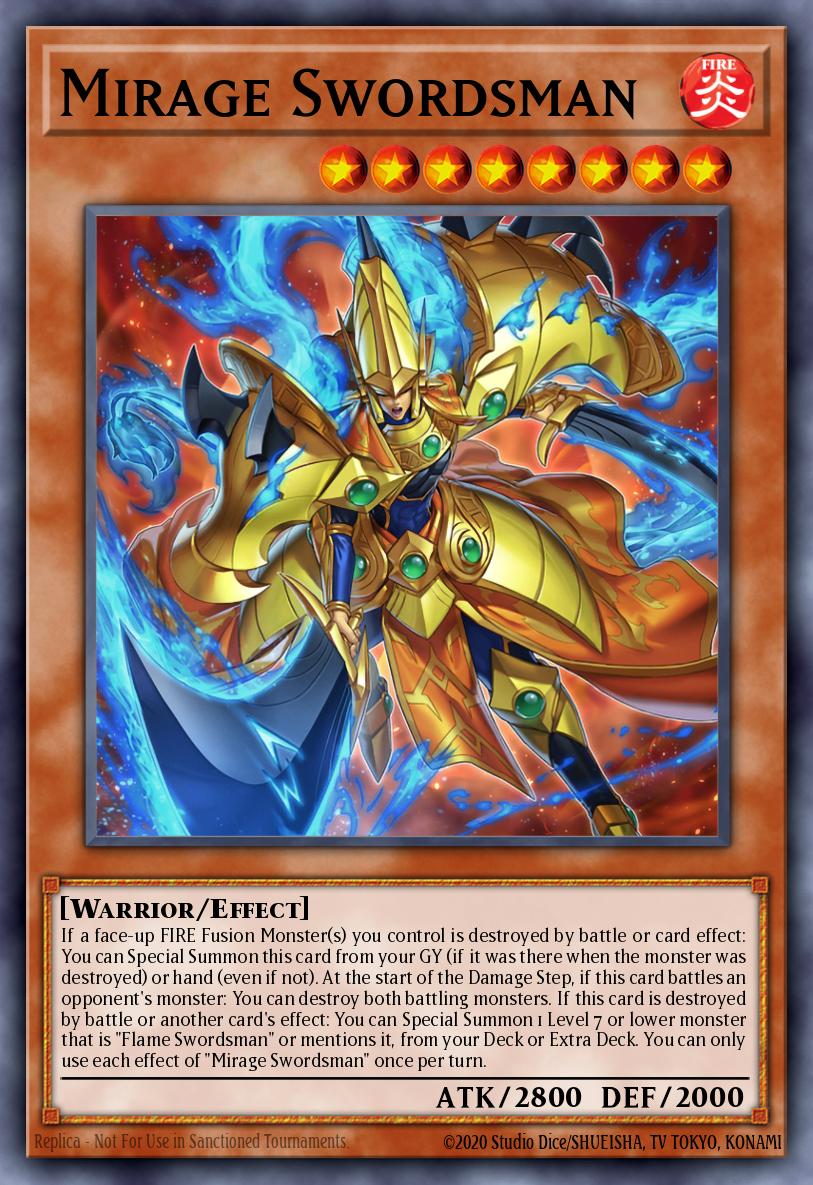 Mirage Swordsman MZMI-EN003 – Maze of Millennia