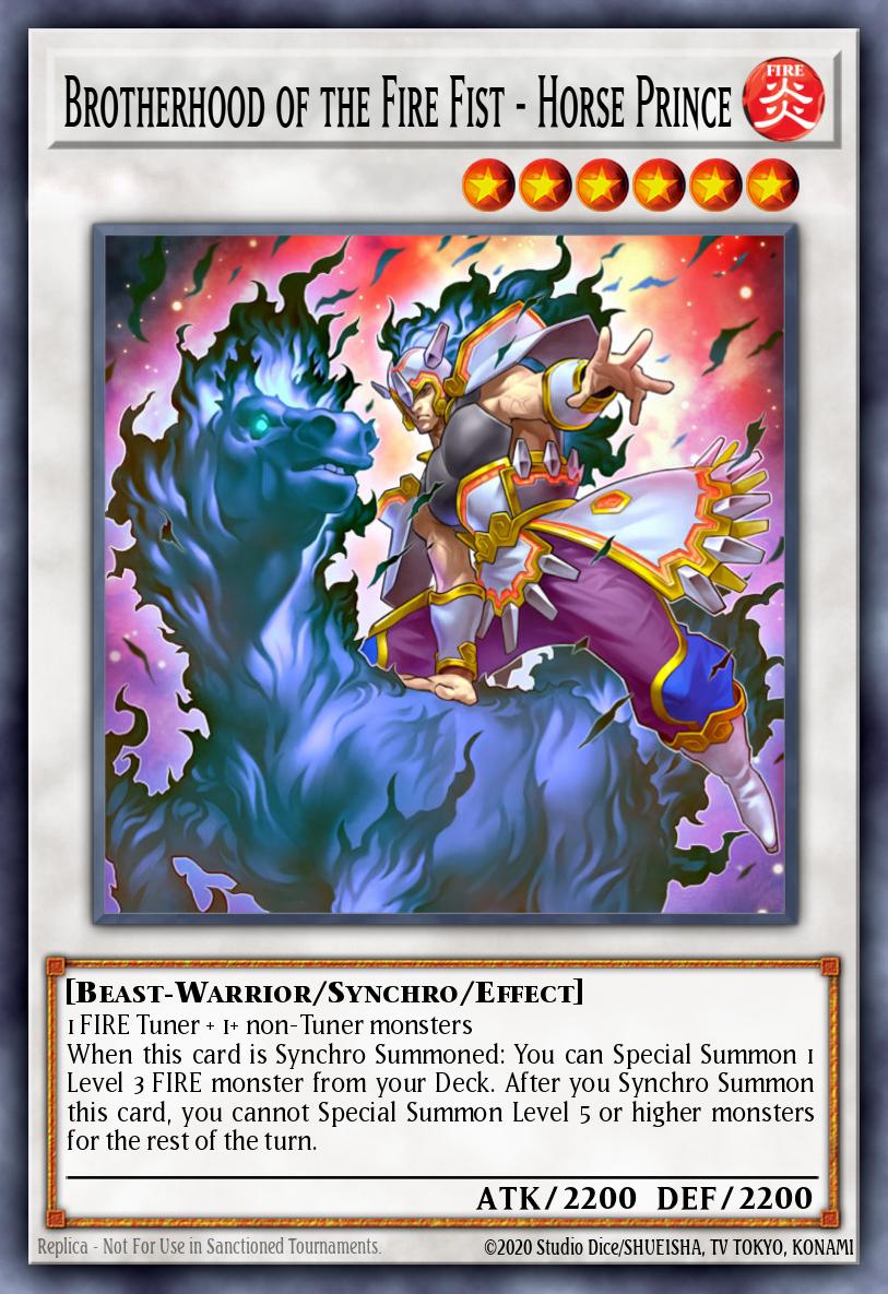 Brotherhood of the Fire Fist - Horse Prince OP12-PT020 – OTS Tournament Pack 12 (POR)