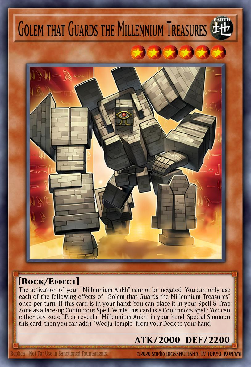 Golem that Guards the Millennium Treasures MP25-EN208 – 2025 Mega-Pack Tin