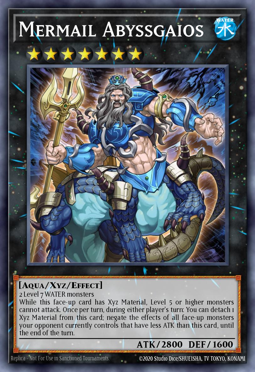 Mermail Abyssgaios RA04-EN065 – Quarter Century Stampede