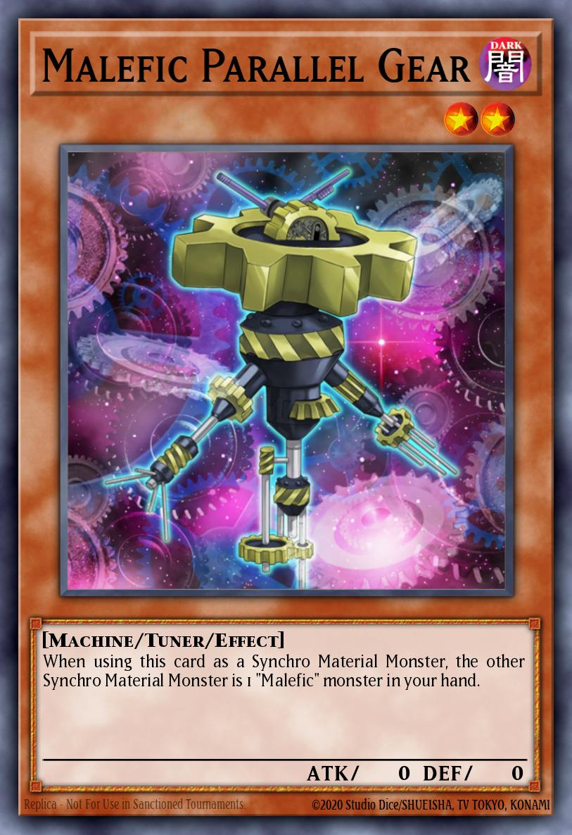 Malefic Parallel Gear YMP1-EN003 – Yu-Gi-Oh! 3D Bonds Beyond Time Movie Pack