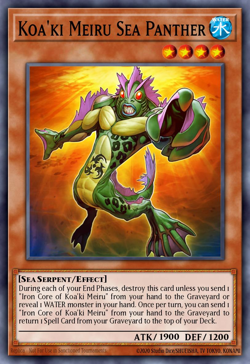 Koa'ki Meiru Sea Panther SOVR-EN027 – Stardust Overdrive