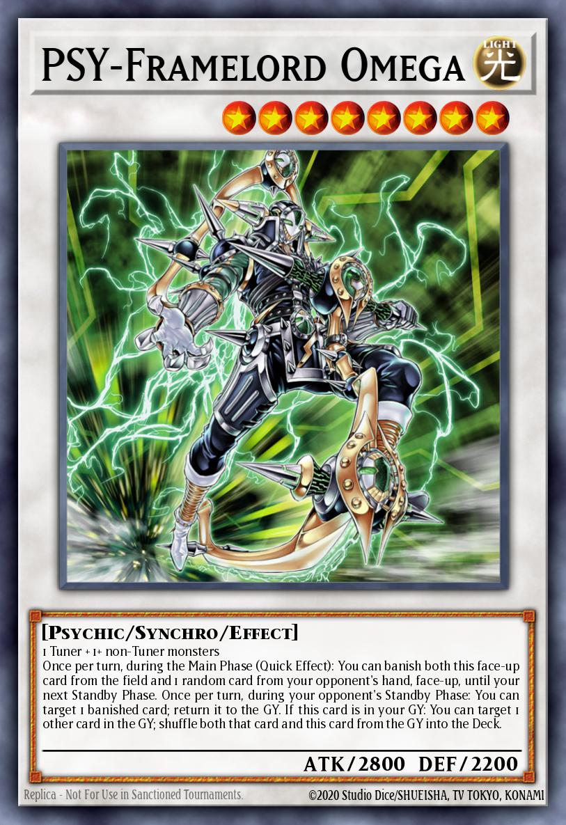 PSY-Framelord Omega RA02-EN028 – 25th Anniversary Rarity Collection II