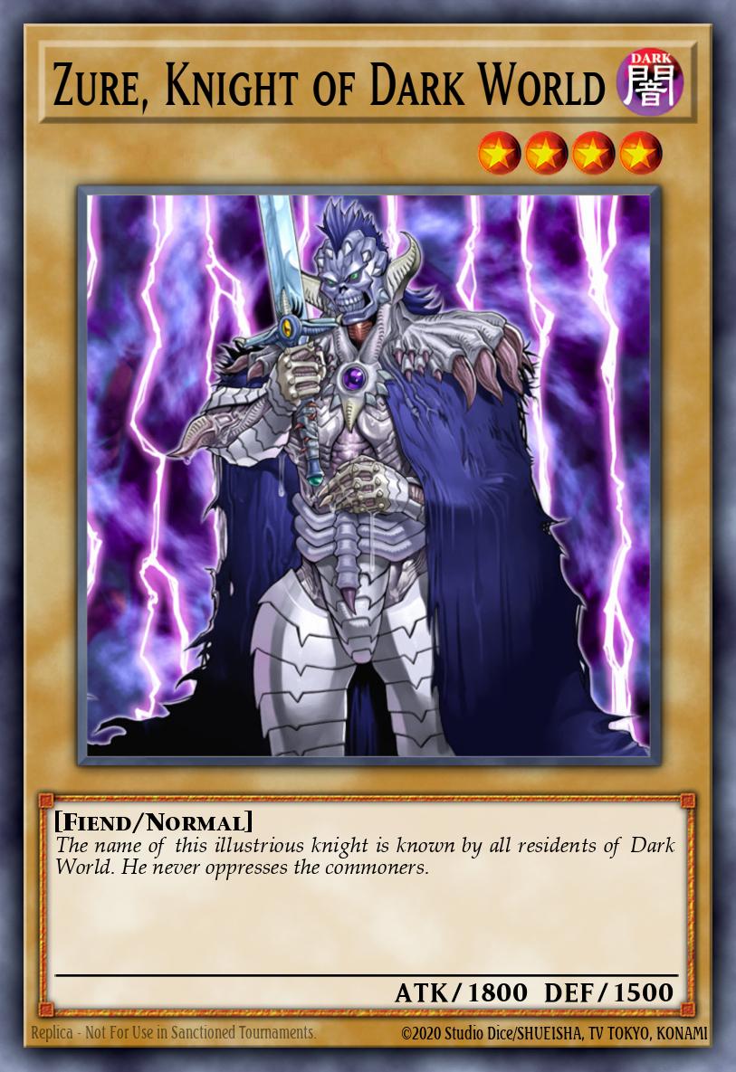 Zure, Knight of Dark World EEN-EN001 – Elemental Energy