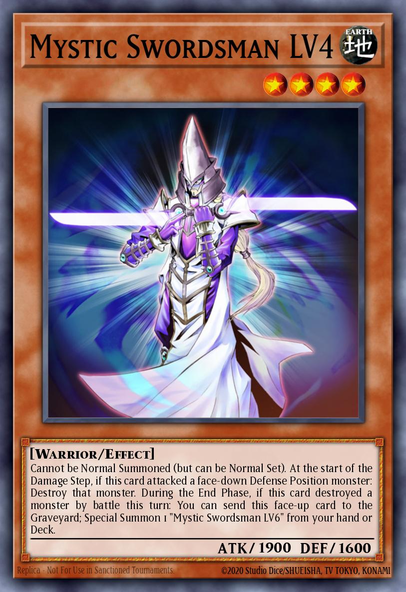 Mystic Swordsman LV4 SD5-EN014 – Structure Deck: Warrior's Triumph